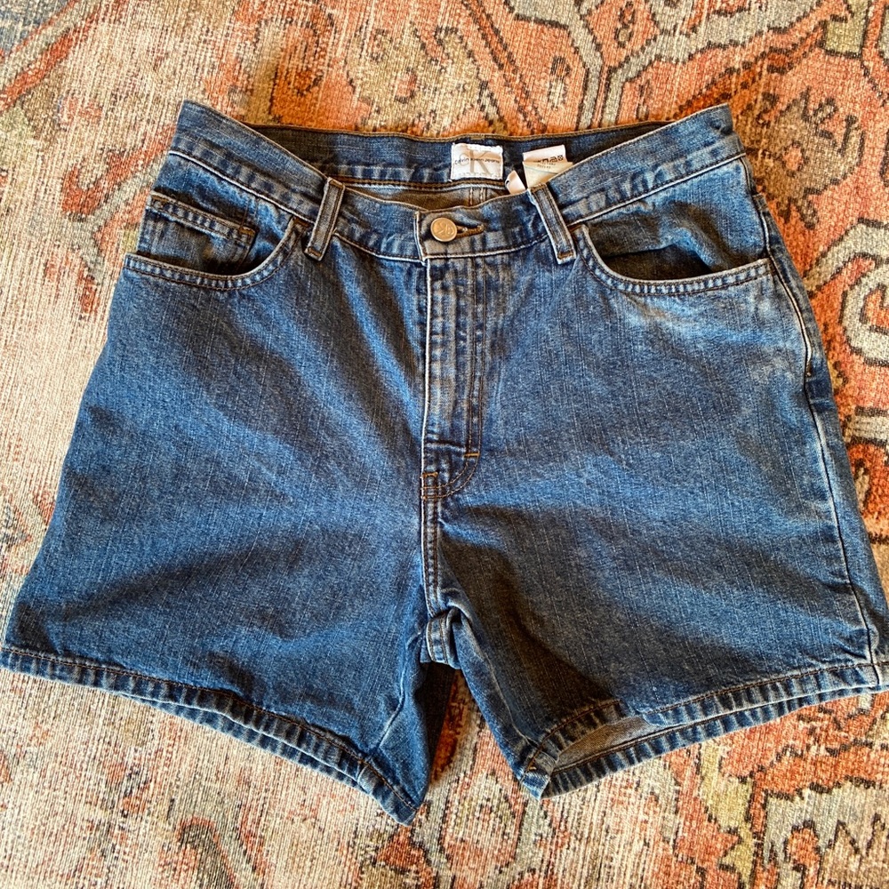 Calvin Klein vintage denim shorts